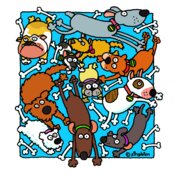 TS DOGS AND BONES PRINT FILE