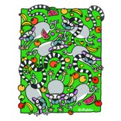 TS LEMURS AND FRUIT PRINT FILE