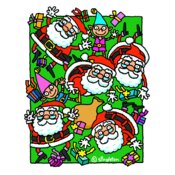 TS SANTAS AND ELVES PRINT FILE 