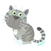CAT Grey PRINT TransBG