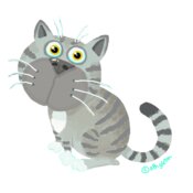 CAT Grey PRINT TransBG