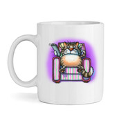 CAT IN ARMCHAIR MUG