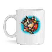 CAT IN LIFERING MUG