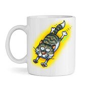 GEORGE THE CAT MUG