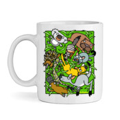 AUST ANIMALS AND GUMLEAVES-Mug
