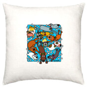 DOGS AND BONES-CUSHION