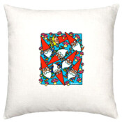 GNOMES AND TOADSTOOLS-Cushion