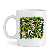 PANDAS AND BAMBOO-Mug