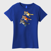 THREE JUMPING CATS