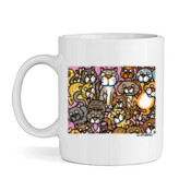 CAT CROWD-2-Mug